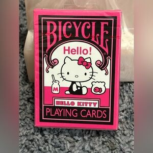 NWT deck of cards that are the theme of Hello Kitty